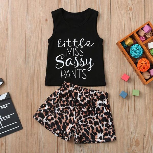 40# children clothes baby girls leopard letter printing sleeveless vest t-shirts shorts summer outfits set ropa niña, White
40# children clothes baby girls leopard letter printing sleeveless vest t-shirts shorts summer outfits set ropa niña, White