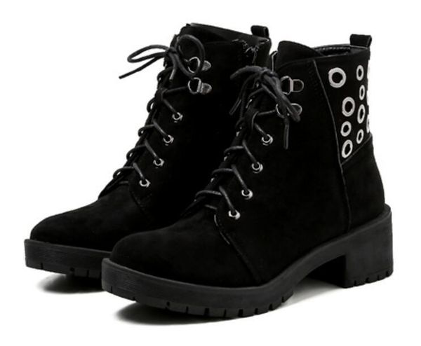 boots sapato feminino women ankle chunky mid heels pumps matin shoes woman gladiator punk rock rivets booties chaussure ws181162, Black
boots sapato feminino women ankle chunky mid heels pumps matin shoes woman gladiator punk rock rivets booties chaussure ws181162, Black