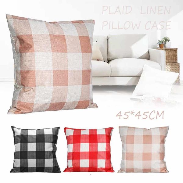 cushion/decorative pillow 45x45cm linen check plaid throw covers decorative christmas cushion cotton case home decor
cushion/decorative pillow 45x45cm linen check plaid throw covers decorative christmas cushion cotton case home decor
