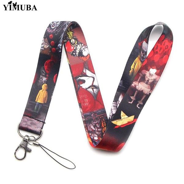 keychains yimuba cool gothic joker balloon printed lanyards keychain mobile phone neck straps with key ring hanging rope name badge holder, Silver
keychains yimuba cool gothic joker balloon printed lanyards keychain mobile phone neck straps with key ring hanging rope name badge holder, Silver