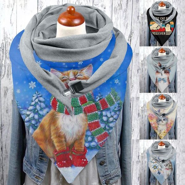 scarves fashion women cat printing button soft wrap casual warm shawls malaysian drop l3, Blue;gray
scarves fashion women cat printing button soft wrap casual warm shawls malaysian drop l3, Blue;gray