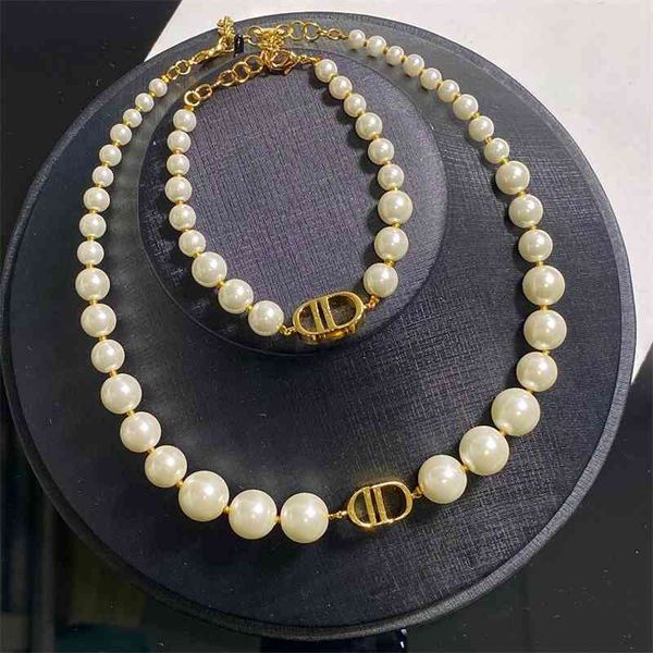 75% off outlet online family new style suit letter pearl necklace women's 2021 net red personality brass pearl bracelet, Black
75% off outlet online family new style suit letter pearl necklace women's 2021 net red personality brass pearl bracelet, Black