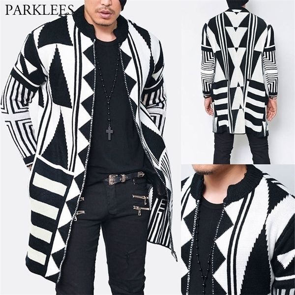 geometric knitted cardigan sweater men autumn mens long knitwear sweaters coat casual slim fit stand collar pull homme 201022, White;black
geometric knitted cardigan sweater men autumn mens long knitwear sweaters coat casual slim fit stand collar pull homme 201022, White;black