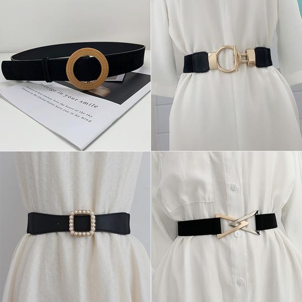 belts fashion leather waist belt for women coats dress gold round buckle winter summer black white punk wild pu casual waistband, Black;brown
belts fashion leather waist belt for women coats dress gold round buckle winter summer black white punk wild pu casual waistband, Black;brown