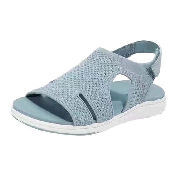 sandals summer women breathable mesh open toe beach fish mouth back side hollow breath light, Black
sandals summer women breathable mesh open toe beach fish mouth back side hollow breath light, Black