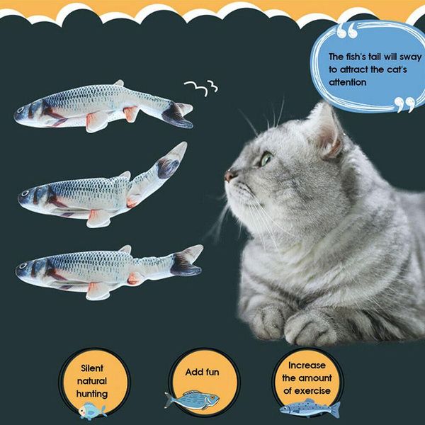 cat toys moving fish electric toy pet usb charging simulation for dog chewing playing biting supplies
cat toys moving fish electric toy pet usb charging simulation for dog chewing playing biting supplies