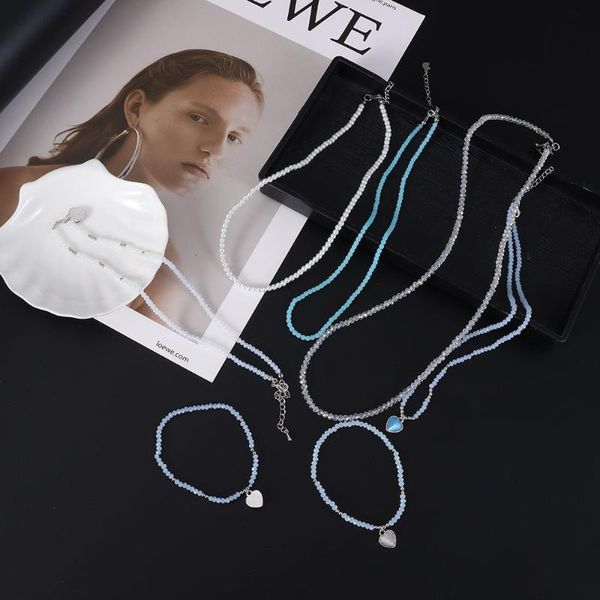 chains jewelry fashion gift for women girl korean clavicle chain choker bracelet crystal beaded necklace, Silver
chains jewelry fashion gift for women girl korean clavicle chain choker bracelet crystal beaded necklace, Silver