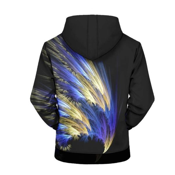 men's hoodies & sweatshirts 2021 colorful streamer pattern sweater loose trend long-sleeved pullover with hood, Black
men's hoodies & sweatshirts 2021 colorful streamer pattern sweater loose trend long-sleeved pullover with hood, Black