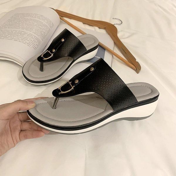 slippers 2021 sandals and women metal buckle beach net red women's summer slope heel fashion casual, Black
slippers 2021 sandals and women metal buckle beach net red women's summer slope heel fashion casual, Black