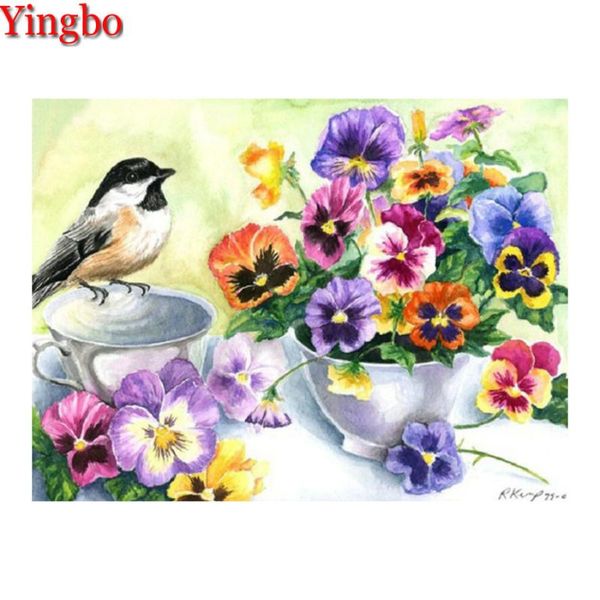 diamond painting 5d diy square cross stitch kit flowers mosaic rhinestone embroidery pansies and birds
diamond painting 5d diy square cross stitch kit flowers mosaic rhinestone embroidery pansies and birds