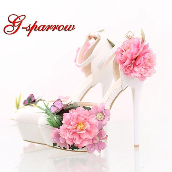 dress shoes fashion flower bridal platform formal with ankle straps designer party prom pumps super high heels, Black
dress shoes fashion flower bridal platform formal with ankle straps designer party prom pumps super high heels, Black