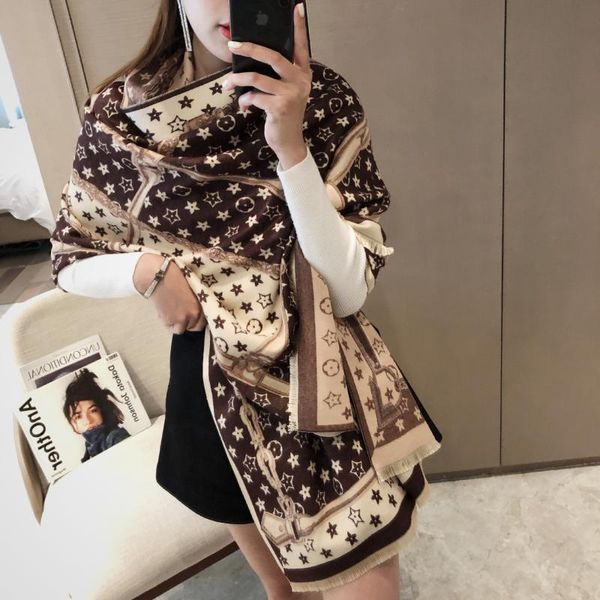scarves scarf women cashmere winter spring long warm woman shawl printed original brand, Blue;gray
scarves scarf women cashmere winter spring long warm woman shawl printed original brand, Blue;gray