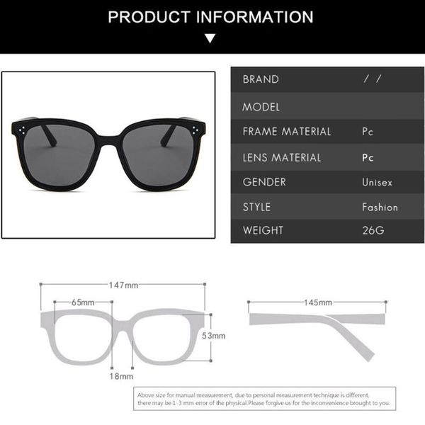 luxury women alloy designer brand square retro sunglasses glasses big sun oculos gradient frame male feminino vintage dthoe, White;black
luxury women alloy designer brand square retro sunglasses glasses big sun oculos gradient frame male feminino vintage dthoe, White;black