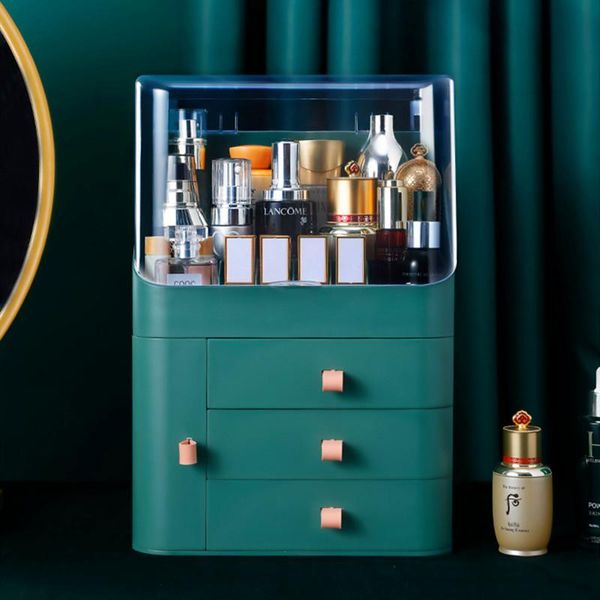 makeup organizer box+jewelry organizer+lipstick organizer,cosmetic storage holder for lipsticks/cream/mask
makeup organizer box+jewelry organizer+lipstick organizer,cosmetic storage holder for lipsticks/cream/mask