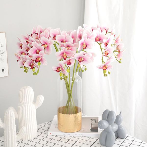 70cm artificial orchid flower real touch latex wedding decoration orchid arrangement fake flower for party diy home office decor
70cm artificial orchid flower real touch latex wedding decoration orchid arrangement fake flower for party diy home office decor
