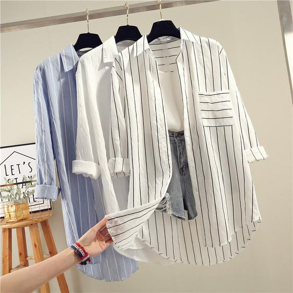 women's blouses & shirts tingyili long sleeve blue white shirt autumn korean ladies striped women cardigan
women's blouses & shirts tingyili long sleeve blue white shirt autumn korean ladies striped women cardigan