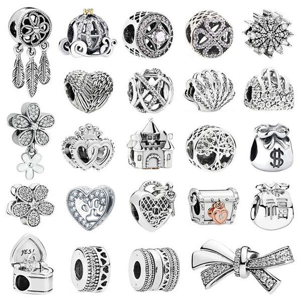 925 silver lucky bag money bag dream catcher pumpkin car diy beads adaptings original pandora charm silver bracelets women jewelry, Bronze;silver
925 silver lucky bag money bag dream catcher pumpkin car diy beads adaptings original pandora charm silver bracelets women jewelry, Bronze;silver