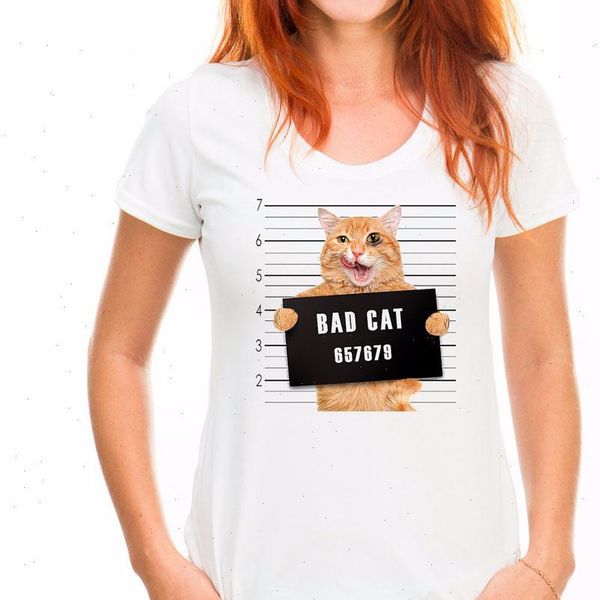 bad cat letter print t shirt women short sleeve o neck loose tshirt 2021 summer fashion women tee shirt, White
bad cat letter print t shirt women short sleeve o neck loose tshirt 2021 summer fashion women tee shirt, White