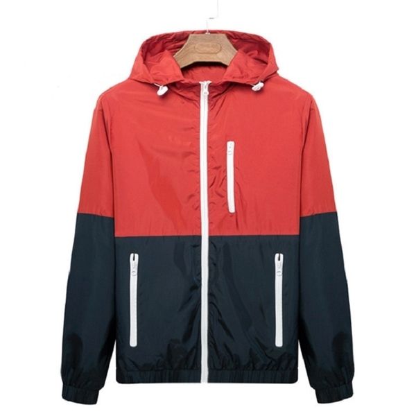 windbreaker men casual spring autumn lightweight jacket arrival hooded contrast color zipper up jackets outwear 211214, Black;brown
windbreaker men casual spring autumn lightweight jacket arrival hooded contrast color zipper up jackets outwear 211214, Black;brown