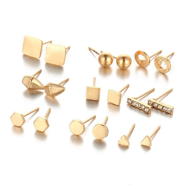 stud exquisite design geometric small zirconia earrings for modern women bridal gold-color wedding jewelry gift 2021, Golden;silver
stud exquisite design geometric small zirconia earrings for modern women bridal gold-color wedding jewelry gift 2021, Golden;silver