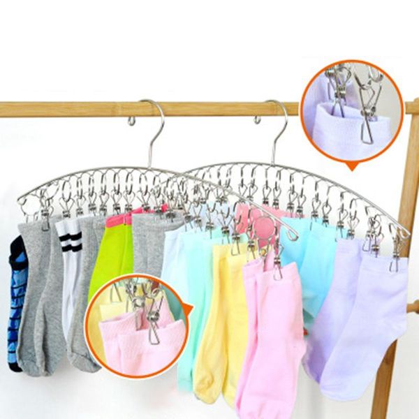 laundry bags 1pc stainless steel drying rack windproof organizing hanger socks bra underwear organizer hanging racks
laundry bags 1pc stainless steel drying rack windproof organizing hanger socks bra underwear organizer hanging racks