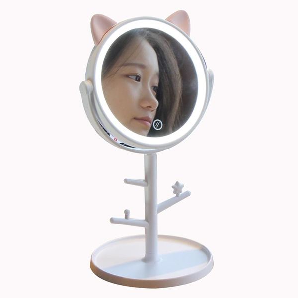 compact mirrors touch dimmer led mirror screen makeup luxury 180 degree adjustable table
compact mirrors touch dimmer led mirror screen makeup luxury 180 degree adjustable table