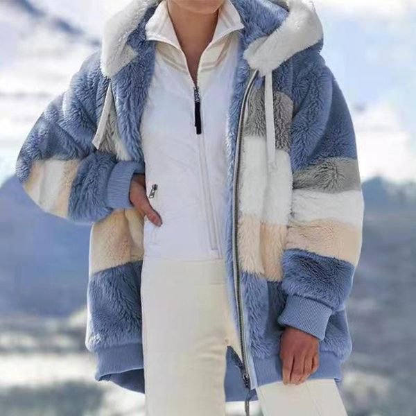 men's jackets fashion men coat large size plush color matching hooded warm faux fur casual mens clothing, Black;brown
men's jackets fashion men coat large size plush color matching hooded warm faux fur casual mens clothing, Black;brown