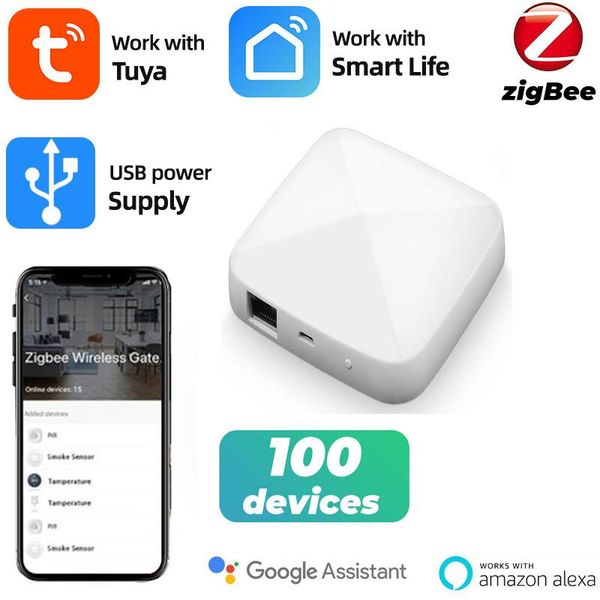 smart home control tuya zigbee 3.0 gateway bridge for life app wired hub remote voice timer work with alexa google
smart home control tuya zigbee 3.0 gateway bridge for life app wired hub remote voice timer work with alexa google