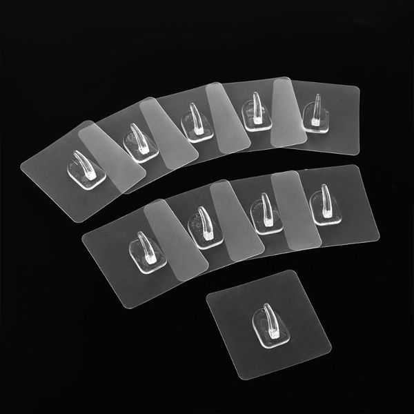 hooks & rails 10pcs adhesive hook waterproof storage hanger anti-skid strong sticking wall 2kg transparent seamless kitchen
hooks & rails 10pcs adhesive hook waterproof storage hanger anti-skid strong sticking wall 2kg transparent seamless kitchen