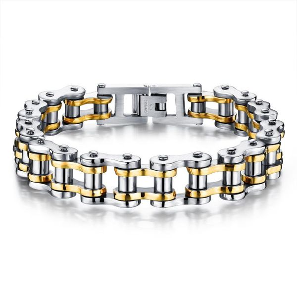 link, chain man motorcycle bracelet stainless steel cycling cuff wrist fashion jewelry hand accessories ornament wholesale, Black
link, chain man motorcycle bracelet stainless steel cycling cuff wrist fashion jewelry hand accessories ornament wholesale, Black