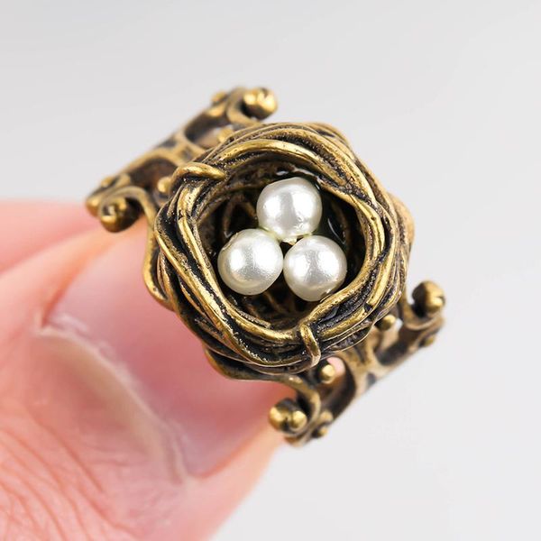 wedding rings classic vintage bird nest pearl adjustable ring fashion love women engagement anniversary birthday jewelry, Slivery;golden
wedding rings classic vintage bird nest pearl adjustable ring fashion love women engagement anniversary birthday jewelry, Slivery;golden