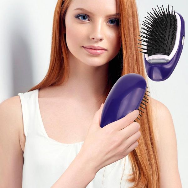 hair brushes anti-static detachable portable mini massage ionic styling straightening brush negative ion battery air cushion comb, Silver
hair brushes anti-static detachable portable mini massage ionic styling straightening brush negative ion battery air cushion comb, Silver