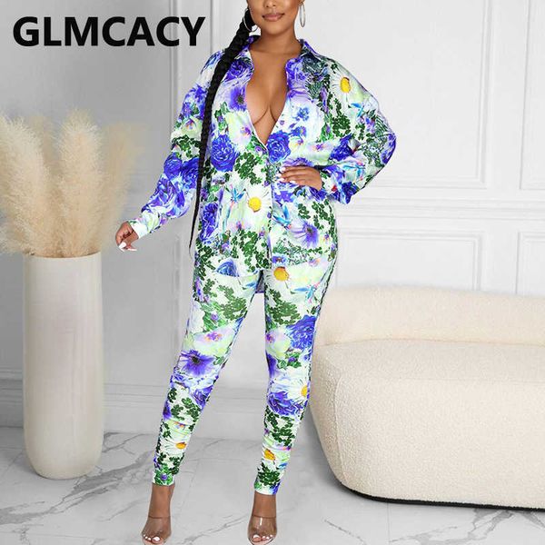 floral printed two piece suits long sleeve button shirt & slim pants set 210702, White
floral printed two piece suits long sleeve button shirt & slim pants set 210702, White