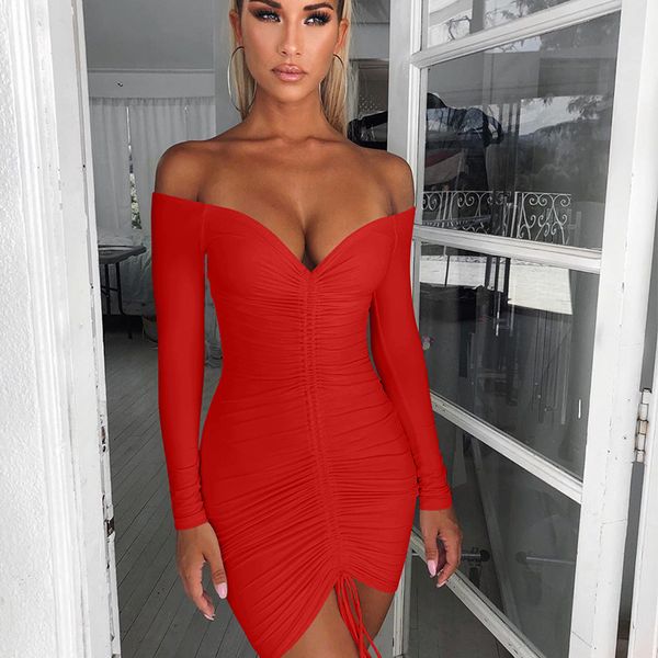 off shoulder long sleeve dress club outfits for women spring 2021 solid color bodycon mini dresses d53-cz27, Black;gray
off shoulder long sleeve dress club outfits for women spring 2021 solid color bodycon mini dresses d53-cz27, Black;gray