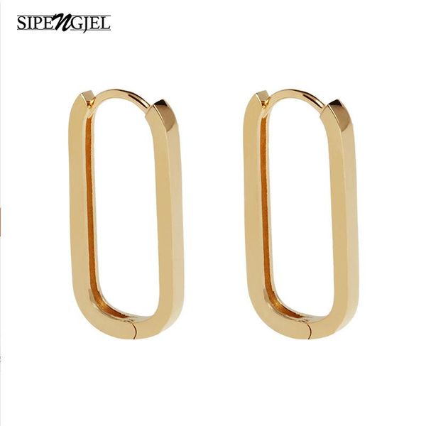 hoop & huggie sipengjel fashion summer women gold korean style earrings geometric long for girls gift jewelry, Golden;silver
hoop & huggie sipengjel fashion summer women gold korean style earrings geometric long for girls gift jewelry, Golden;silver