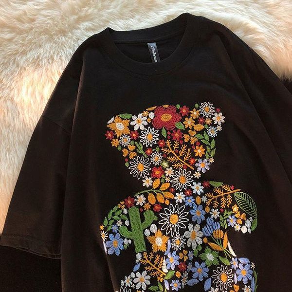 women's t-shirt embroidery bear cactus t shirt zaraing woman 2021 summer loose oversize short sleeve tshirt kawaii y2k lady harajuku te, White
women's t-shirt embroidery bear cactus t shirt zaraing woman 2021 summer loose oversize short sleeve tshirt kawaii y2k lady harajuku te, White