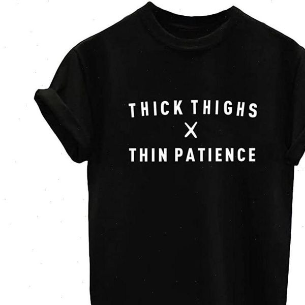 womens thick thighs thin patience funny t shirt cute juniors teen girl tee funny 90s t shirt drop ship, White
womens thick thighs thin patience funny t shirt cute juniors teen girl tee funny 90s t shirt drop ship, White