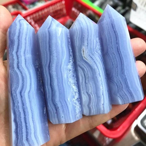 decorative objects & figurines 200g natural blue lace agate wand points crystal specimens pretty stone products for aesthetic room decor wom
decorative objects & figurines 200g natural blue lace agate wand points crystal specimens pretty stone products for aesthetic room decor wom