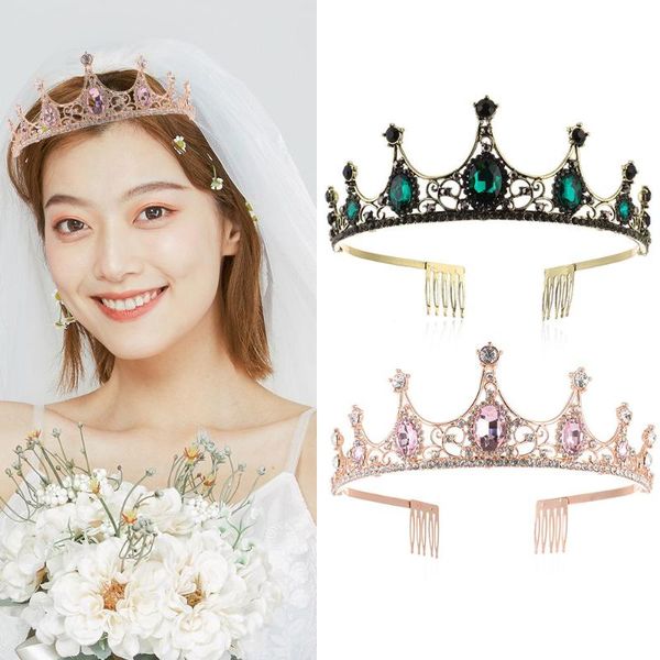 hair clips & barrettes vintage rhinestone crystal crown baroque headband for women queen princess birthday wedding party, Golden;silver
hair clips & barrettes vintage rhinestone crystal crown baroque headband for women queen princess birthday wedding party, Golden;silver