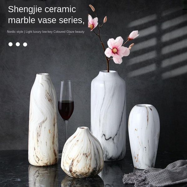 nordic marble pattern vase decoration creative modern hydroponic home decoration simple soft dry flower water vases
nordic marble pattern vase decoration creative modern hydroponic home decoration simple soft dry flower water vases