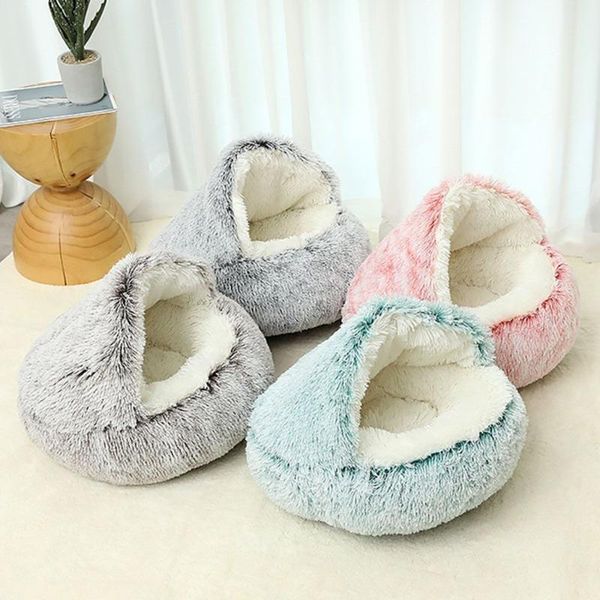 cat beds & furniture 2021 winter long plush pet bed round cushion house warm basket sleep bag nest kennel for small dog
cat beds & furniture 2021 winter long plush pet bed round cushion house warm basket sleep bag nest kennel for small dog