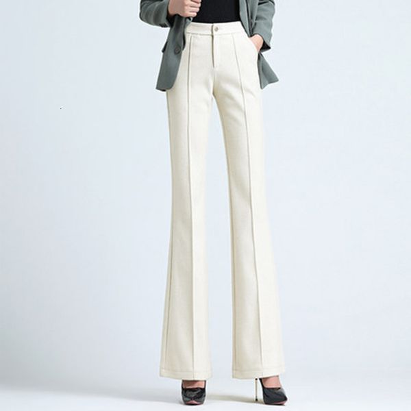 women wool pants and winter new bell-bottoms female waist drape right micro-pants kd8f, Black;white
women wool pants and winter new bell-bottoms female waist drape right micro-pants kd8f, Black;white