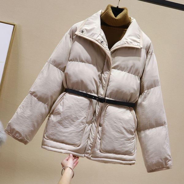 2021 New Fashion Parka Winter Women Coat Female Short Korean Jacket with Belt Pp410 F9qz, Black
2021 New Fashion Parka Winter Women Coat Female Short Korean Jacket with Belt Pp410 F9qz, Black
