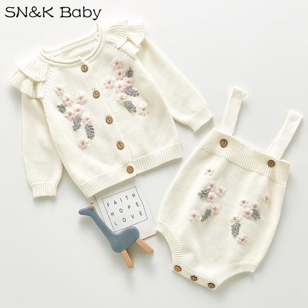 clothing sets autumn baby girls lovely princess style knitting flower embroidered cardigan +romper, White
clothing sets autumn baby girls lovely princess style knitting flower embroidered cardigan +romper, White