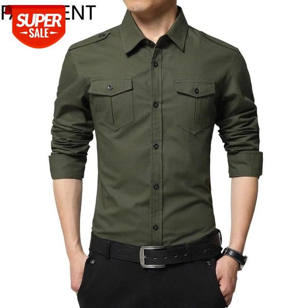 mens shirts cotton long sleeves dress shirt for men casual military single breasted streetwear solid multi pocket shirts male #fs3u, White;black
mens shirts cotton long sleeves dress shirt for men casual military single breasted streetwear solid multi pocket shirts male #fs3u, White;black