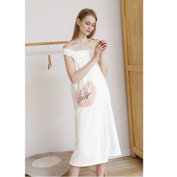 towel household coral fleece thick absorbent bath towels can wear quick-drying ladies bathrobes without lint skirts
towel household coral fleece thick absorbent bath towels can wear quick-drying ladies bathrobes without lint skirts