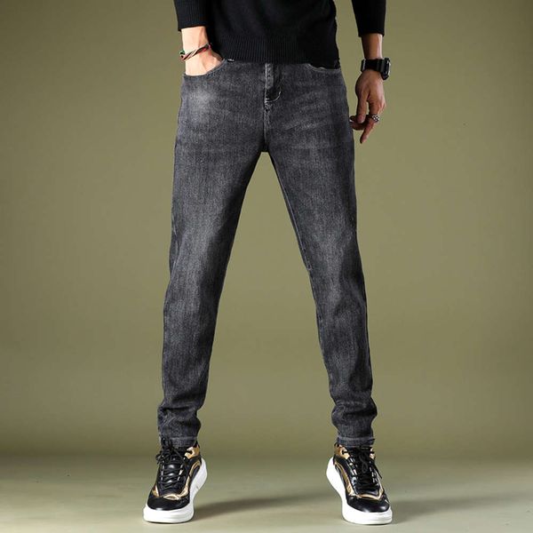 2021black grey new jeans men's spring autumn tide brand slim trend korean versatile cool and fashionable straight pants, Blue
2021black grey new jeans men's spring autumn tide brand slim trend korean versatile cool and fashionable straight pants, Blue