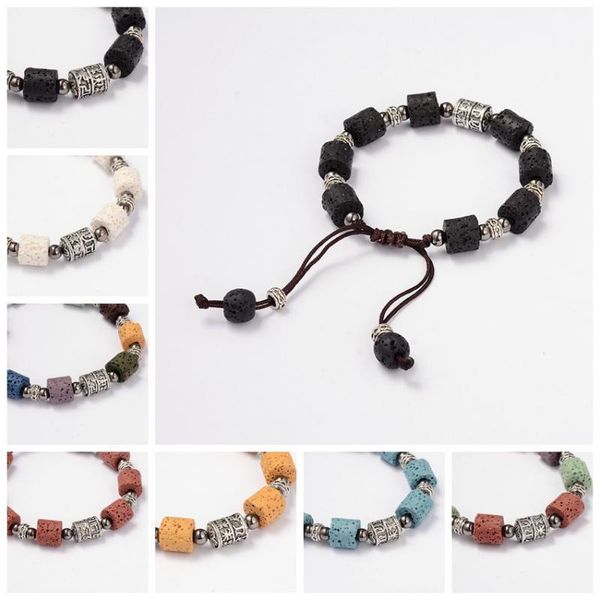 charm bracelets pandahall 55cm 1strand lava beaded loose braided handmade jewelry vintage for women ladies gifts f801, Golden;silver
charm bracelets pandahall 55cm 1strand lava beaded loose braided handmade jewelry vintage for women ladies gifts f801, Golden;silver
