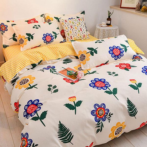 bedding sets four-piece set with pillowcase duvet cover bed linen sheet single double king size quilt covers bedclothes
bedding sets four-piece set with pillowcase duvet cover bed linen sheet single double king size quilt covers bedclothes
