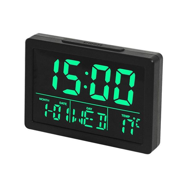 digital alarm clock with large led time display temperature detect snooze clocks for bedroom bedside desk
digital alarm clock with large led time display temperature detect snooze clocks for bedroom bedside desk